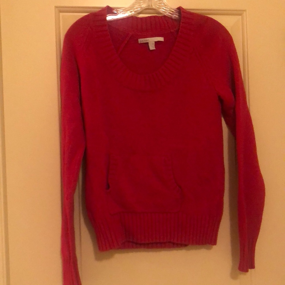 Red medium old navy sweater